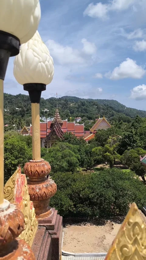 View from Chalong temple Stock Footage 281713926