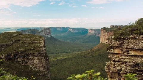 View of Chapda Diamantina mountains Stock-Footage 71237537