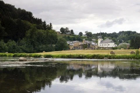 View at Chassepierre Stock Photos