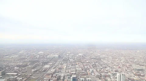 View of Chicago horizon, video Stock Footage 44780405