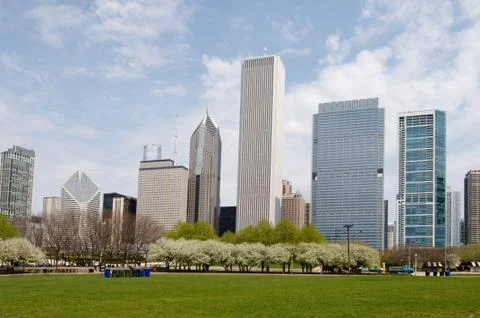 View of Chicago Stock Photos