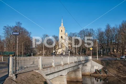 View of The Church of Elijah the Prophet. St Petersburg. Russia Stock Photos