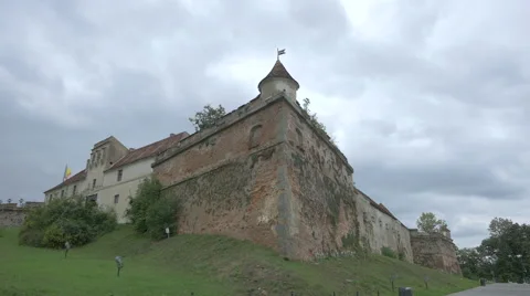 View of Citadel of The Guard, Brasov Stock Footage 57936118