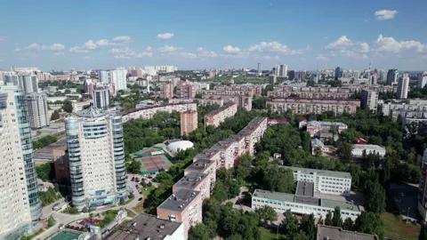 View of the city from above Stock Footage 217993178