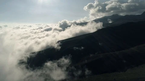 View of the city and mountains. Stock Footage 89850935