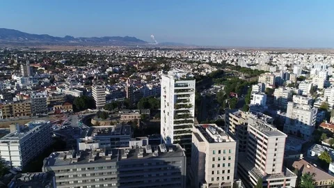 View of city apartments Stock Footage 78561609