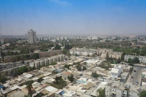 View of the city of Beer Sheva Stock Photos