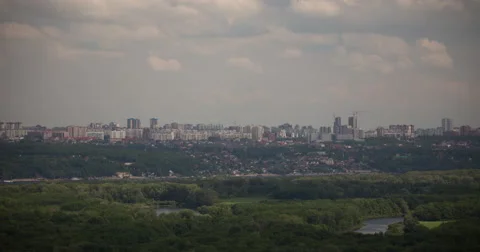 The view of the city Stock Footage 64188400