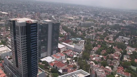 View to the city Stock Footage 74720516