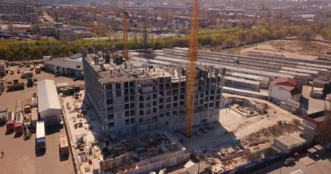 A view of a city Stock Footage 128637901