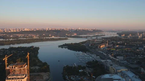 A view of a city Stock Footage 129249156