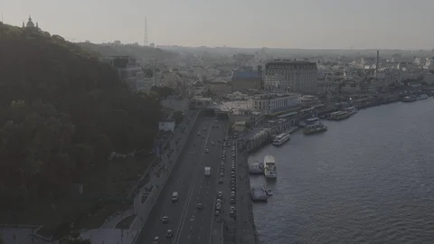 A view of a city Stock Footage 129420458