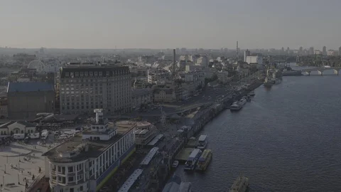 A view of a city Stock Footage 129421263