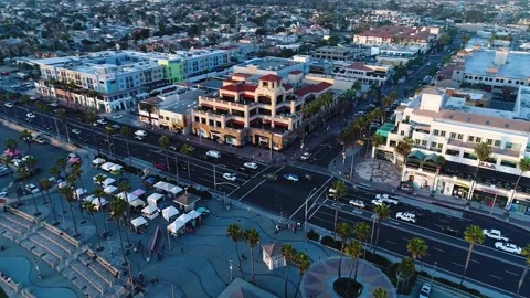 A view of a city Video stock 155457753