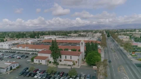A view of a city Stock Footage 155458191