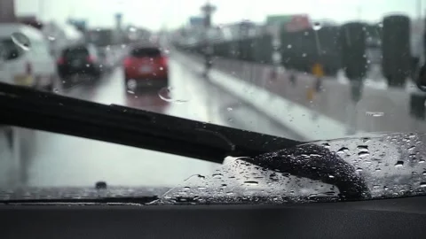 A view of a city 库存影片 156846521