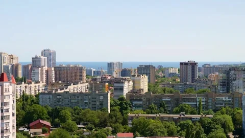A view of the city Stockbeeldmateriaal 246940386