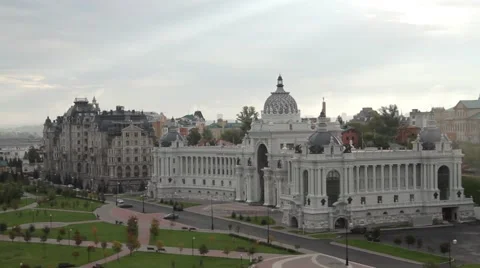 View of the City From a Height of Kazan 스톡 동영상 68568800