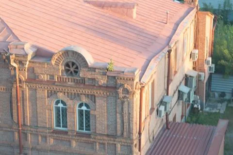 View of the city from the height Stock Photos