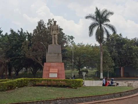 View of the city of Kampala Stock Photos