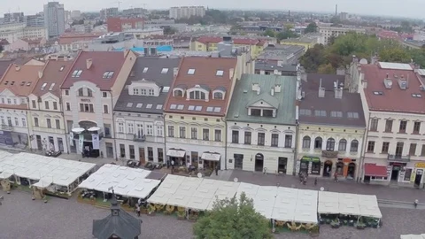 View of the city, market Stock Footage 71712482