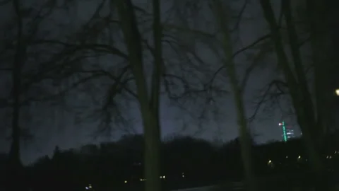 View of the city in motion. Video stock 122403953