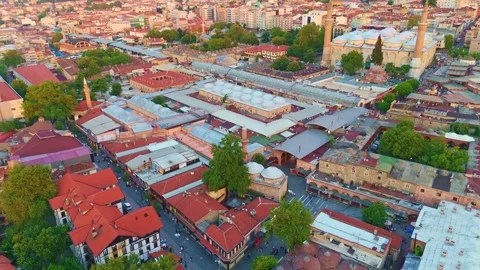 View a city with a mountain in. Stock-Footage 284664238