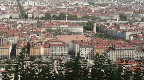 View Of The City From The Observation Deck 動画素材 67421697