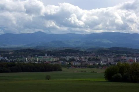 View on city Stock Photos