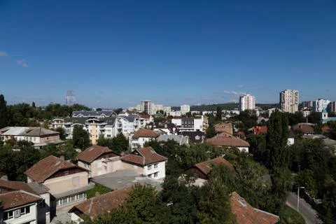 View on a city. Stock Photos