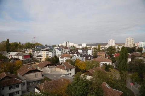 View on a city. Fotos Stock