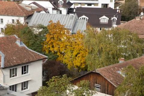 View on a city. Stock Photos