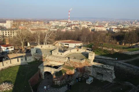 View on the city Stock Photos