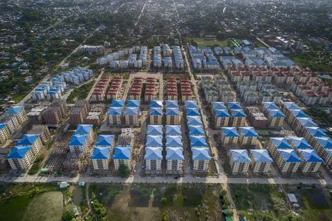 The view of city Stock Photos