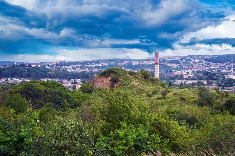 View of the city Stock Photos