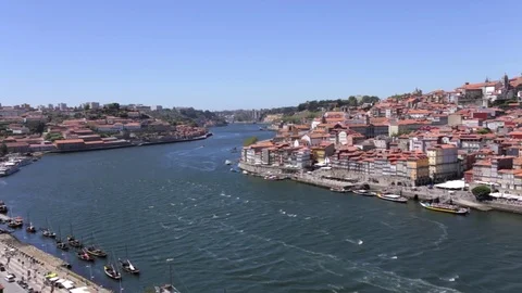 View of city Porto Stock Footage 81014584