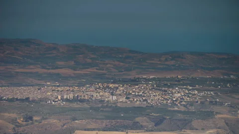 View on the city of Ribera Stock Footage 283274086