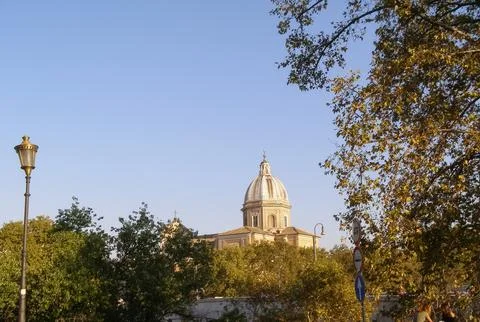 View of the city of Rome Foto stock