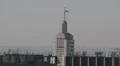 View of the city. Sao Paulo, Brazil. Banespa building and Sao Paulo´s flag. HD Footage