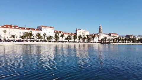 View of city Split - still shot Video stock 103037737