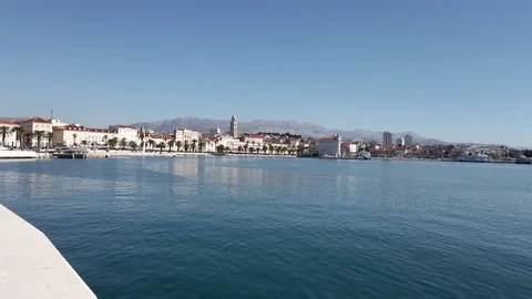 View of city Split - still shot Video stock 103038326