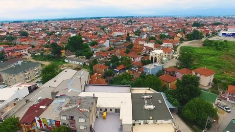 View of the city from the top Video stock 105805943