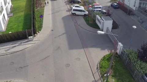 View of the city, town Stock Footage 72021124