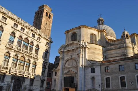 View of the city of Venice Stock Photos