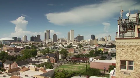 View of cityscape Stock Footage 54593287