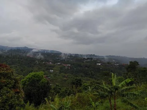 View of ciumbuleuit Foto stock