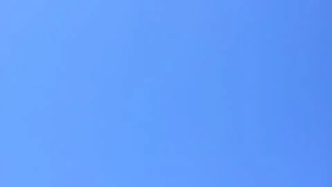 View of clear blue sky without clouds Video stock 282228279
