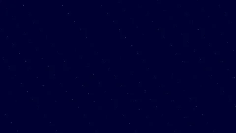 A view of the clear night sky filled with many distant twinkling bright stars Video stock 335117618