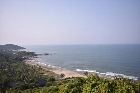 View of the clear ocean from the top Stock Photos