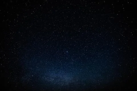 View of the clear starry sky Stock Photos